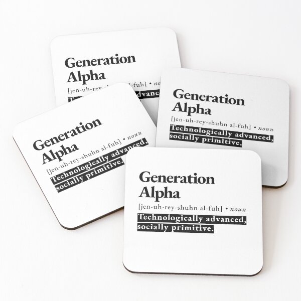 Item preview, Generation Alpha funny dictionary definition designed and sold by NeonTeePrint.