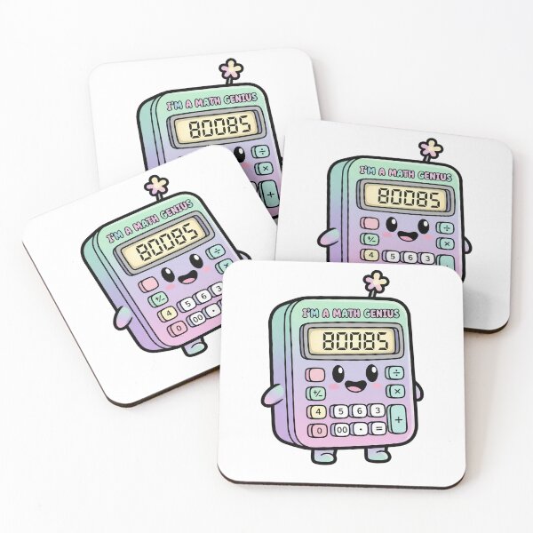 Item preview, I'm A Math Genius 80085 Funny Calculator Joke designed and sold by JMDesignHub.