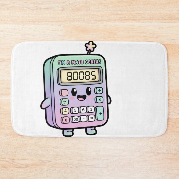 Item preview, I'm A Math Genius 80085 Funny Calculator Joke designed and sold by JMDesignHub.