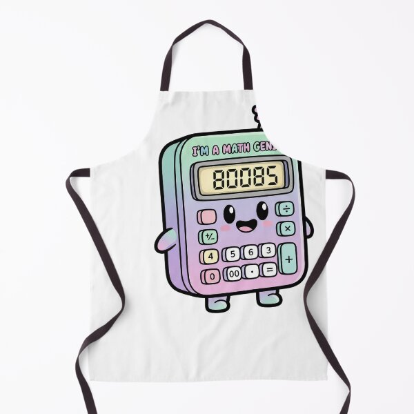 Item preview, I'm A Math Genius 80085 Funny Calculator Joke designed and sold by JMDesignHub.