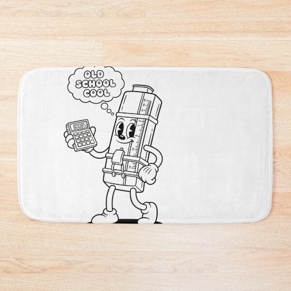 Item preview, Retro Calculator 80085 Old School Cool Math Joke Cartoon designed and sold by JMDesignHub.