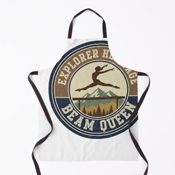Item preview, Explorer Heritage Beam Queen Vintage Gymnastics Design designed and sold by JMDesignHub.