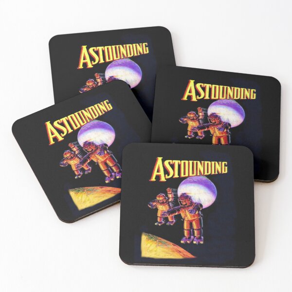 Item preview, Vintage magazine cover, Astounding designed and sold by stevepaint.