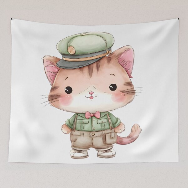 Item preview, Little Cute Kitten designed and sold by Retro Whimsy.
