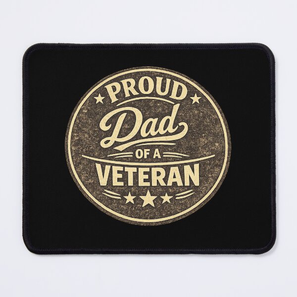 Item preview, Proud Dad of a Veteran designed and sold by DIRTYDUNNZ.