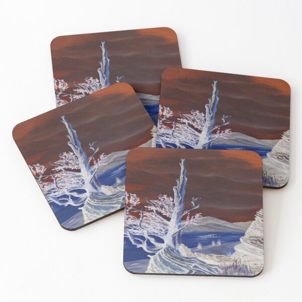 Item preview, Crimson Sky Over Frozen Silence designed and sold by ALIOOMEKK75.