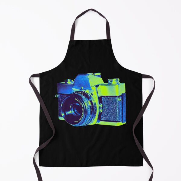 Item preview, Blue Rad Retro Camera Photograph designed and sold by Memes N Lore .