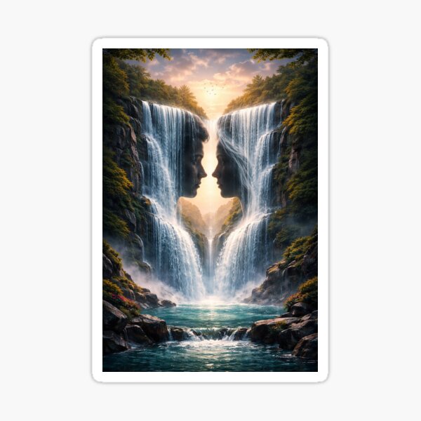 Optical Illusions Sticker