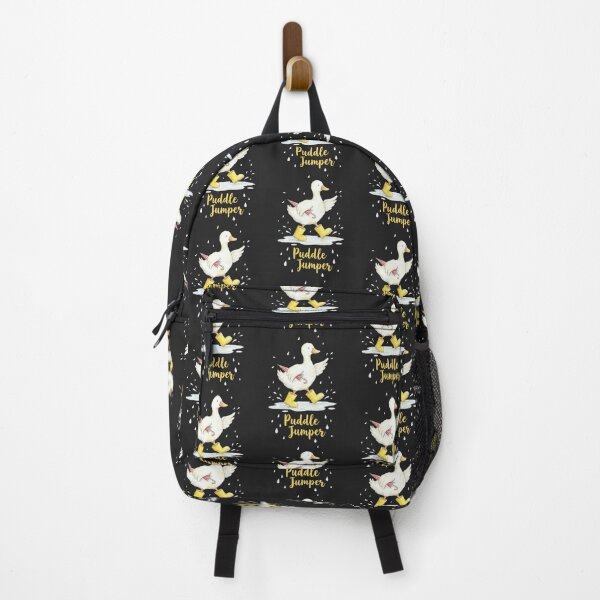 Item preview, Puddle Jumper Cute Duck in Yellow Rain Boots designed and sold by DigitalGlade.