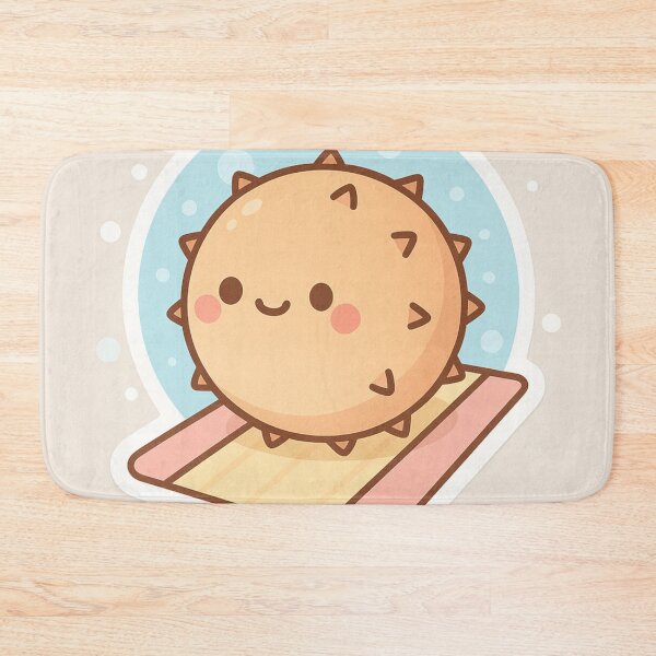 Item preview, Bubble Puff Buddy – Cute Kawaii Pufferfish Character Art designed and sold by LuxuryApparels.