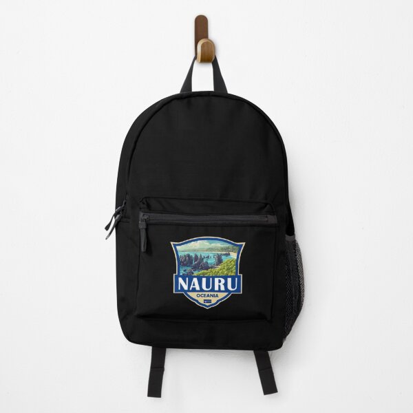 Item preview, Nauru Illustration Retro Badge designed and sold by KrisSidDesigns.