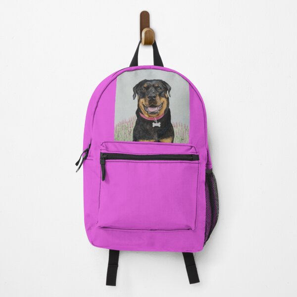 Item preview, Girl Rottie with English Heather designed and sold by AutuminaArt.