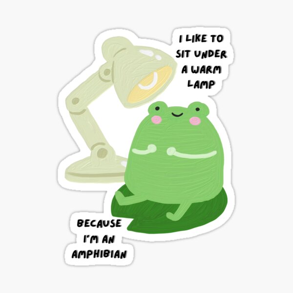 Frogman - Aunty Donna Sticker
