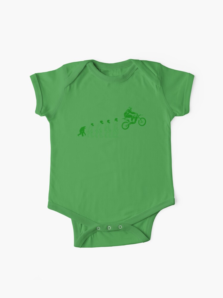 Dirt Bike Evolution, Mx Motocross Dirt Biker Baby One-Piece for Sale by  melsens