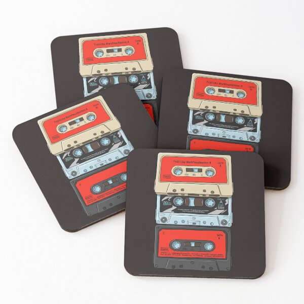 Item preview, Retro Cassette Tape Mixtape Illustration 80s 90s designed and sold by Dariusz.K.