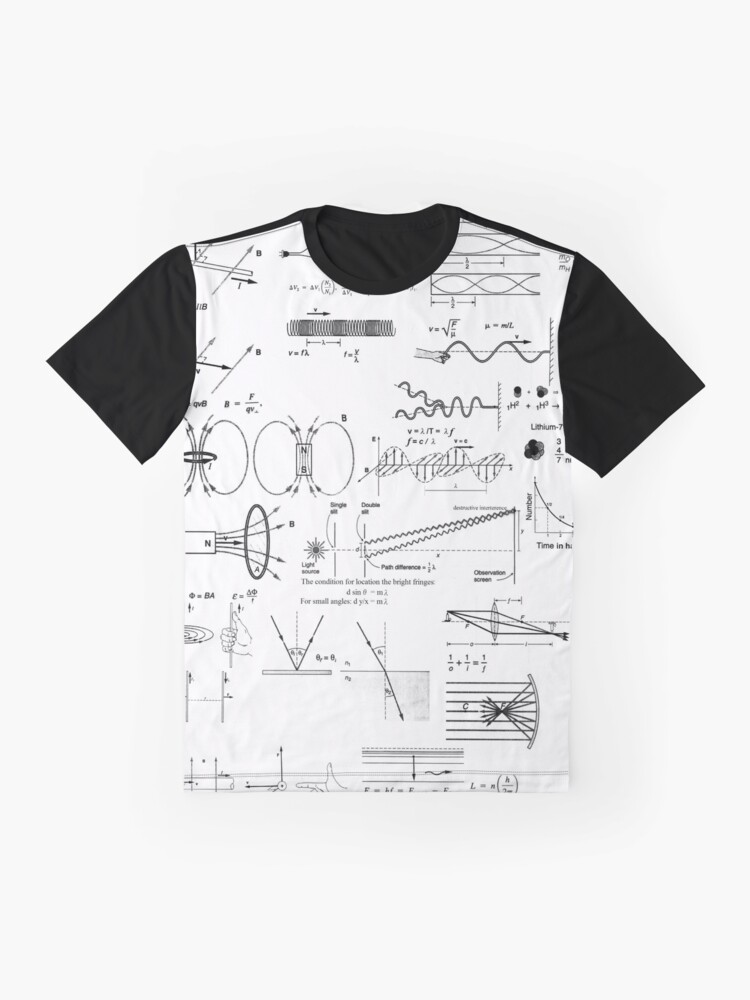 Alternate view of General Physics, #General, #Physics, #GeneralPhysics Graphic T-Shirt