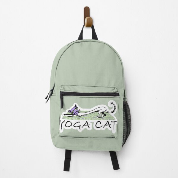 Item preview, Yoga Cat on a woven rug  designed and sold by Mevissart.
