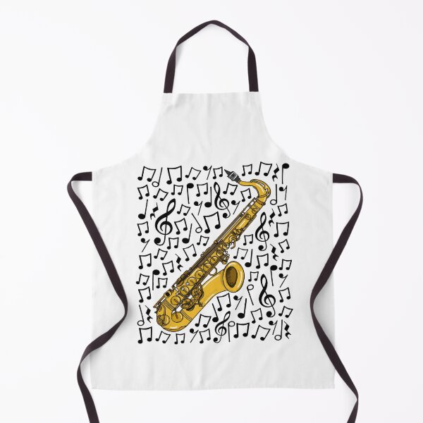 Item preview, Saxophone Musical Notes Music Teacher Saxophonist Woodwind Musician designed and sold by doodlerob.