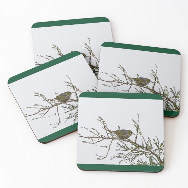 Item preview, Waxeye on a branch designed and sold by Deborah Clearwater.