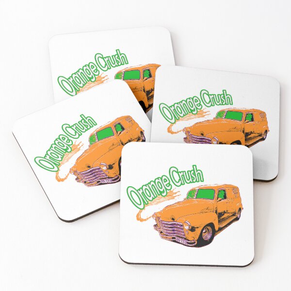 Item preview, Orange Crush 70's Retro Truck designed and sold by Mark Malinowski.