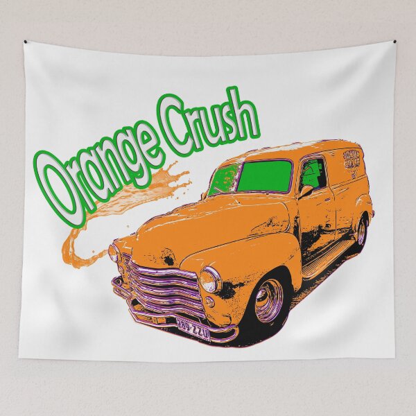 Item preview, Orange Crush 70's Retro Truck designed and sold by Mark Malinowski.