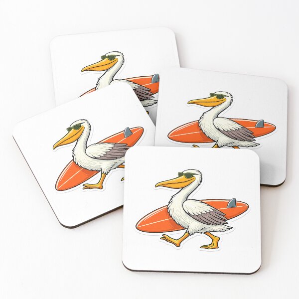 Item preview, Cool California Pelican Surfer designed and sold by shantiru.