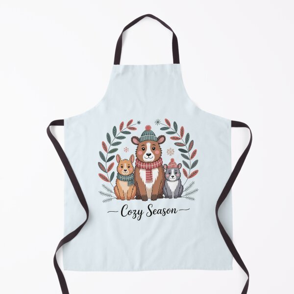 Item preview, Cozy Season Forest Friends – Cute Winter Animals Illustration designed and sold by SoftStyleStudio ⭐⭐⭐.