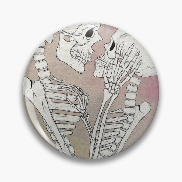Item preview, Valentine card - skeleton love AIYGIWGWY AIYDIWDWY designed and sold by BlackMuffinDigital.