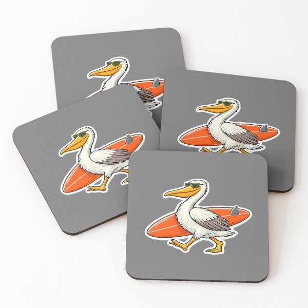 Item preview, Cool California Pelican Surfer designed and sold by shantiru.