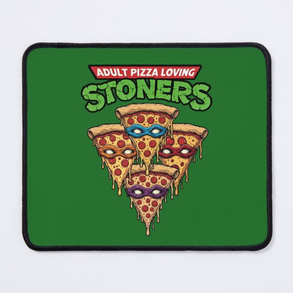 Item preview, Adult Pizza Loving Stoners - Full Gang designed and sold by JawKneeArt.