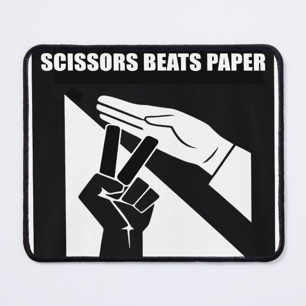 Item preview, Scissors Beats Paper designed and sold by Myoken Studio.