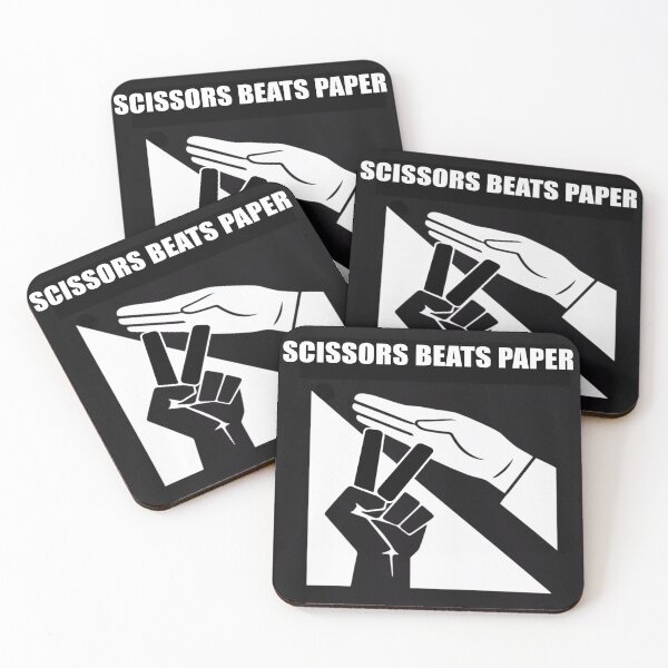 Item preview, Scissors Beats Paper designed and sold by Myoken Studio.
