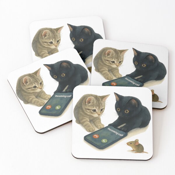 Item preview, Incoming Call designed and sold by TinCatOutPost.