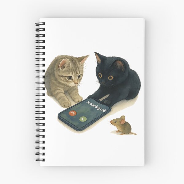 Item preview, Incoming Call designed and sold by TinCatOutPost.