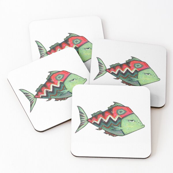 Item preview, Grumpy Fish  designed and sold by shantiru.
