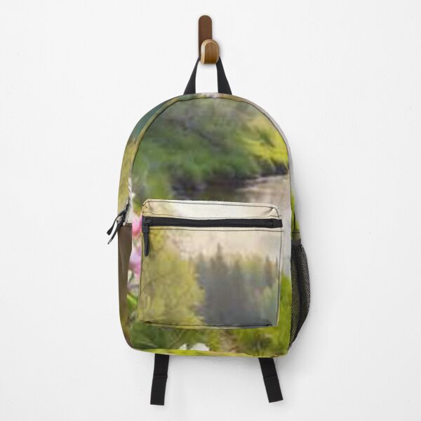 Item preview, Peaceful Spring River Landscape designed and sold by SassyArtistry.