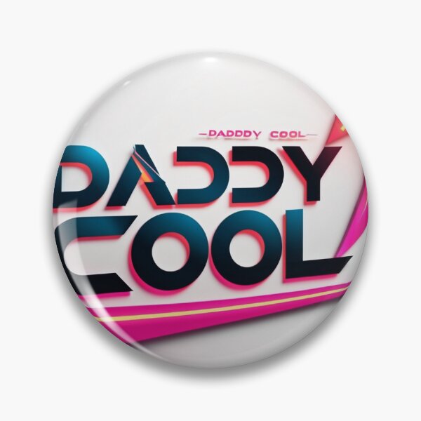 Item preview, Daddy Cool The 3D Neon Logo That Defines Your Style designed and sold by Botanica Obscura.
