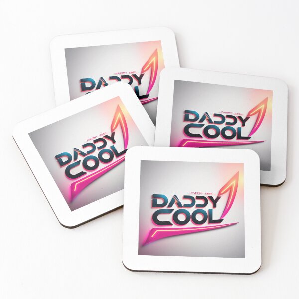 Item preview, Daddy Cool The 3D Neon Logo That Defines Your Style designed and sold by Botanica Obscura.