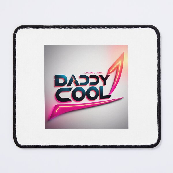 Item preview, Daddy Cool The 3D Neon Logo That Defines Your Style designed and sold by Botanica Obscura.
