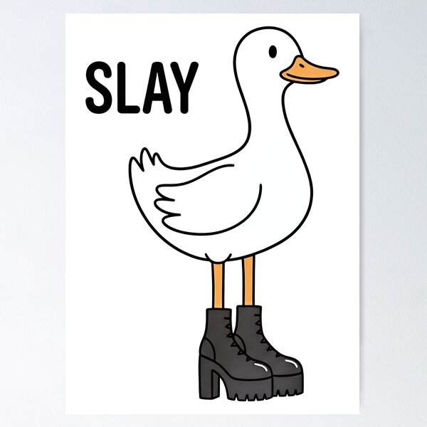 Item preview, Slay Duck designed and sold by artbycynthias.