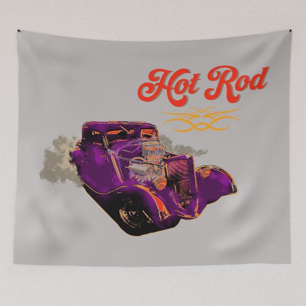 Item preview, Humo morado de hot rod designed and sold by Mark Malinowski.