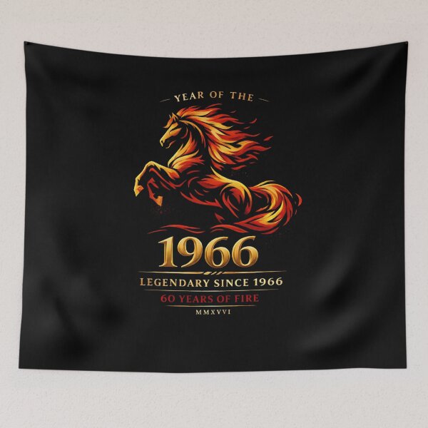 Item preview, 1966 Fire Horse – 60 Years of Fire 2026 designed and sold by 97Ts.