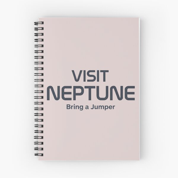 Item preview, Visit Neptune - Solar System Tourist Board /Funny Space Tourism Design/Solar System Humour/Minimalist Sci-fi Slogan designed and sold by Halejo68.