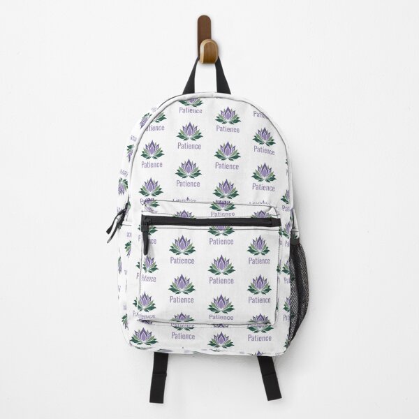 Item preview, Patience Symbolized by Full Bloom Flower - Virtue Squad designed and sold by WayOutWorks.