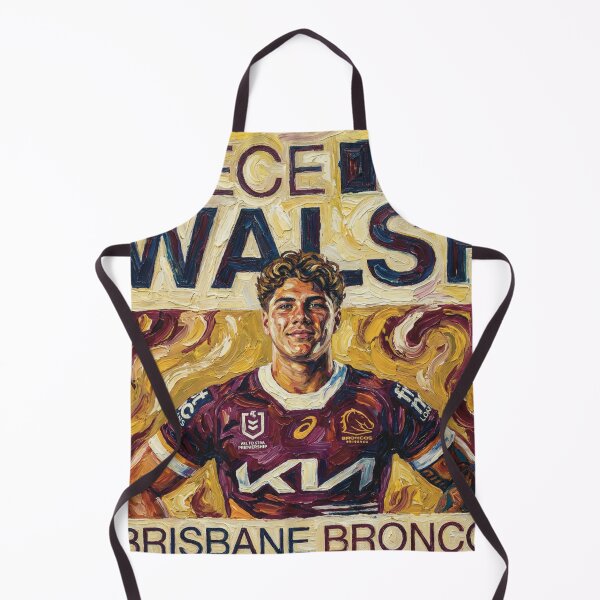 Item preview, Reece Walsh Brisbane Broncos Impasto Style Painted Portrait designed and sold by Vibes To VIsual.