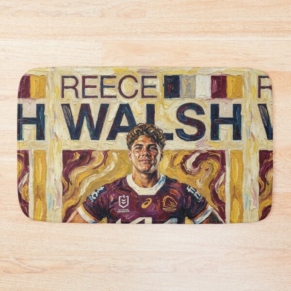 Item preview, Reece Walsh Brisbane Broncos Impasto Style Painted Portrait designed and sold by Vibes To VIsual.