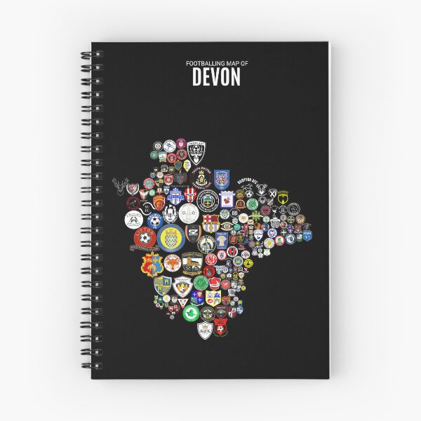 Item preview, Mens Footballing Map of Devon designed and sold by Footy-Maps.