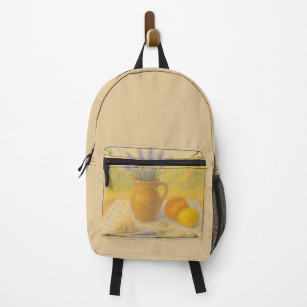 Item preview, French Provence lavander, citrus fruit, Mediterranean motif , butter color, banana color designed and sold by Mevissart.