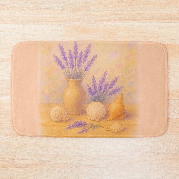 Item preview, French Provence lavander, Mediterranean motif , butter color, banana color designed and sold by Mevissart.