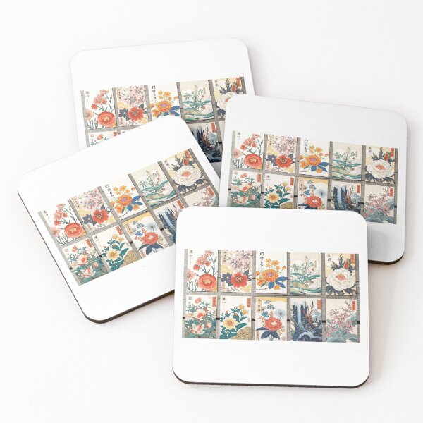 Item preview, Floral Poetry: Deluxe Hanafuda Card Collection - Traditional Japanese Botanical Art designed and sold by solalink.